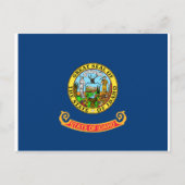 Carte Postale Drapeau de l'Idaho (Devant)