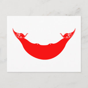 Carte Postale Drapeau de l'île de Pâques