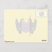 Carte Postale Drapeau de Lima, Pérou (Dos)