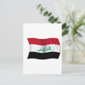 Carte Postale Drapeau de l'Irak (Debout devant)