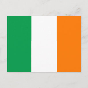 Carte Postale Drapeau de l'Irlande