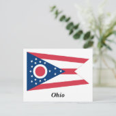 Carte Postale Drapeau de l'Ohio (Debout devant)
