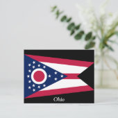 Carte Postale Drapeau de l'Ohio (Debout devant)