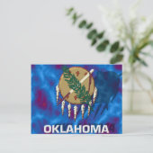 Carte Postale Drapeau de l'Oklahoma (Debout devant)