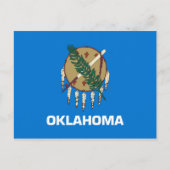 Carte Postale Drapeau de l'Oklahoma (Devant)