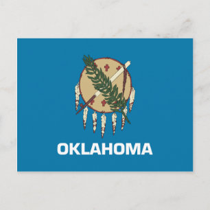 Carte Postale Drapeau de l'Oklahoma