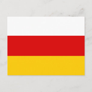 Carte Postale Drapeau de l'Ossétie du Sud