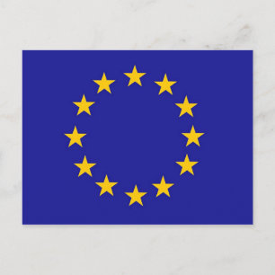 Carte Postale Drapeau de l'Union européenne