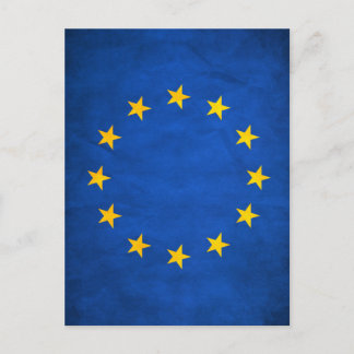 Carte Postale Drapeau de l'Union européenne, Drapeau de l'UE, Dr