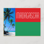 Carte Postale Drapeau de Madagascar (Devant)