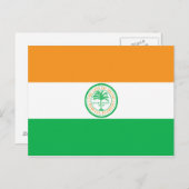 Carte Postale Drapeau de Miami, Floride (Devant / Derrière)