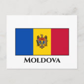 Carte Postale Drapeau de Moldova (Devant)