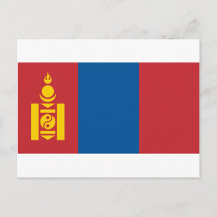 Carte Postale Drapeau_de_Mongolie