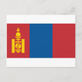 Carte Postale Drapeau_de_Mongolie (Devant)