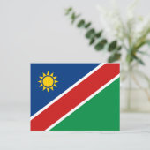 Carte postale drapeau de Namibie (Debout devant)