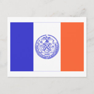 Carte Postale Drapeau de New York