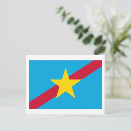 Carte Postale Drapeau de Ngaraard (Debout devant)