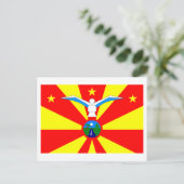 Carte Postale Drapeau de Ngardmau (Debout devant)