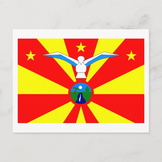 Carte Postale Drapeau de Ngardmau (Devant)