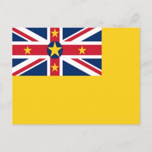 Carte Postale Drapeau de Niue