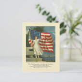 Carte Postale Drapeau de notre pays (Debout devant)