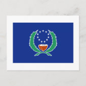 Carte Postale Drapeau de Pohnpei (Devant)