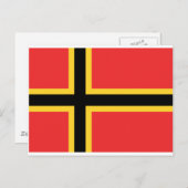 Carte Postale Drapeau de résistance allemand (1944) (Devant / Derrière)