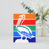 Carte Postale Drapeau de Saint-Pétersbourg, Floride (Debout devant)