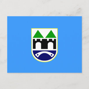 Carte Postale Drapeau de Sarajevo