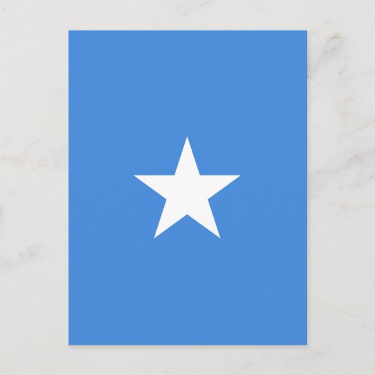 Carte Postale Drapeau de Somalie (Devant)