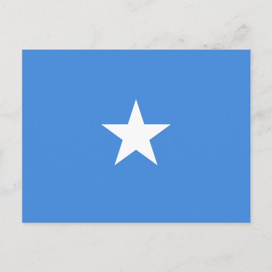 Carte Postale Drapeau de Somalie (Devant)