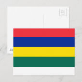 Carte Postale Drapeau de Terschelling (Devant / Derrière)