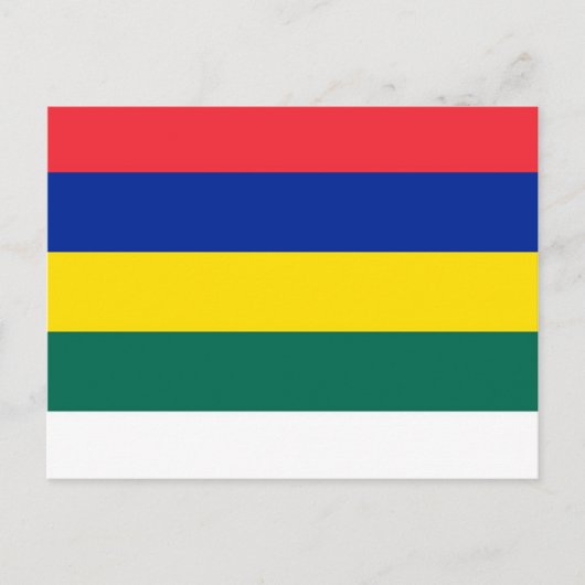Carte Postale Drapeau de Terschelling (Devant)