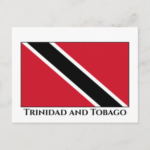 Carte Postale Drapeau de Trinité-et-Tobago