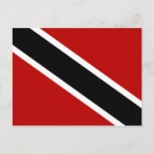 Carte Postale Drapeau de Trinité-et-Tobago (Devant)