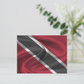 Carte Postale Drapeau de Trinité-et-Tobago (Debout devant)