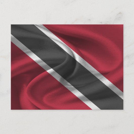 Carte Postale Drapeau de Trinité-et-Tobago (Devant)