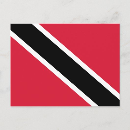 Carte Postale Drapeau de Trinité-et-Tobago (Devant)