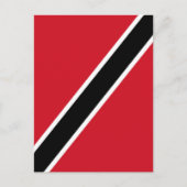 Carte Postale Drapeau de Trinité-et-Tobago (Devant)