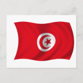 Carte Postale Drapeau de Tunisie (Devant)