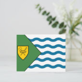 Carte Postale Drapeau de Vancouver (Colombie-Britannique) (Debout devant)