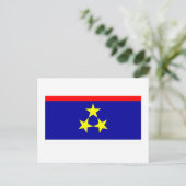Carte Postale Drapeau de Vojvodina (Debout devant)