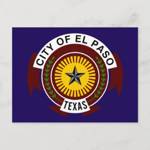 Carte Postale Drapeau d'El Paso