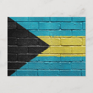 Carte Postale Drapeau des Bahamas