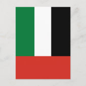 Carte Postale Drapeau des Émirats arabes unis (Devant)