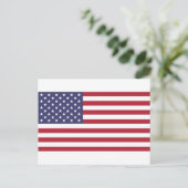 Carte Postale Drapeau des États-Unis (Debout devant)