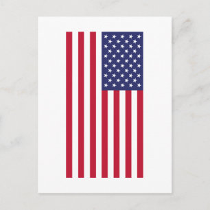 Carte Postale Drapeau des États-Unis d'Amérique