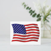 Carte postale drapeau des États-Unis d'Amérique (Debout devant)
