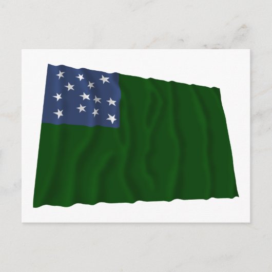 Carte Postale Drapeau des Garçons de Green Mountain (Devant)