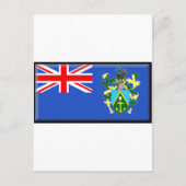 Carte Postale Drapeau des îles Pitcairn (Devant)